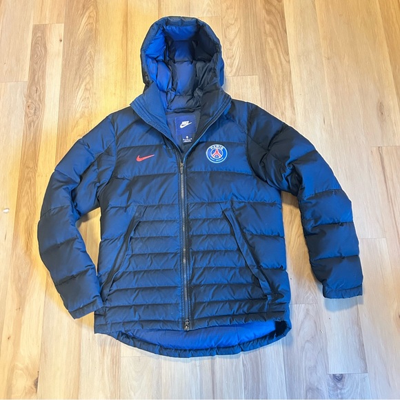 Nike PARIS SAINT GERMAIN NSW JACKET - MIDNIGHT NAVY - Picture 1 of 4